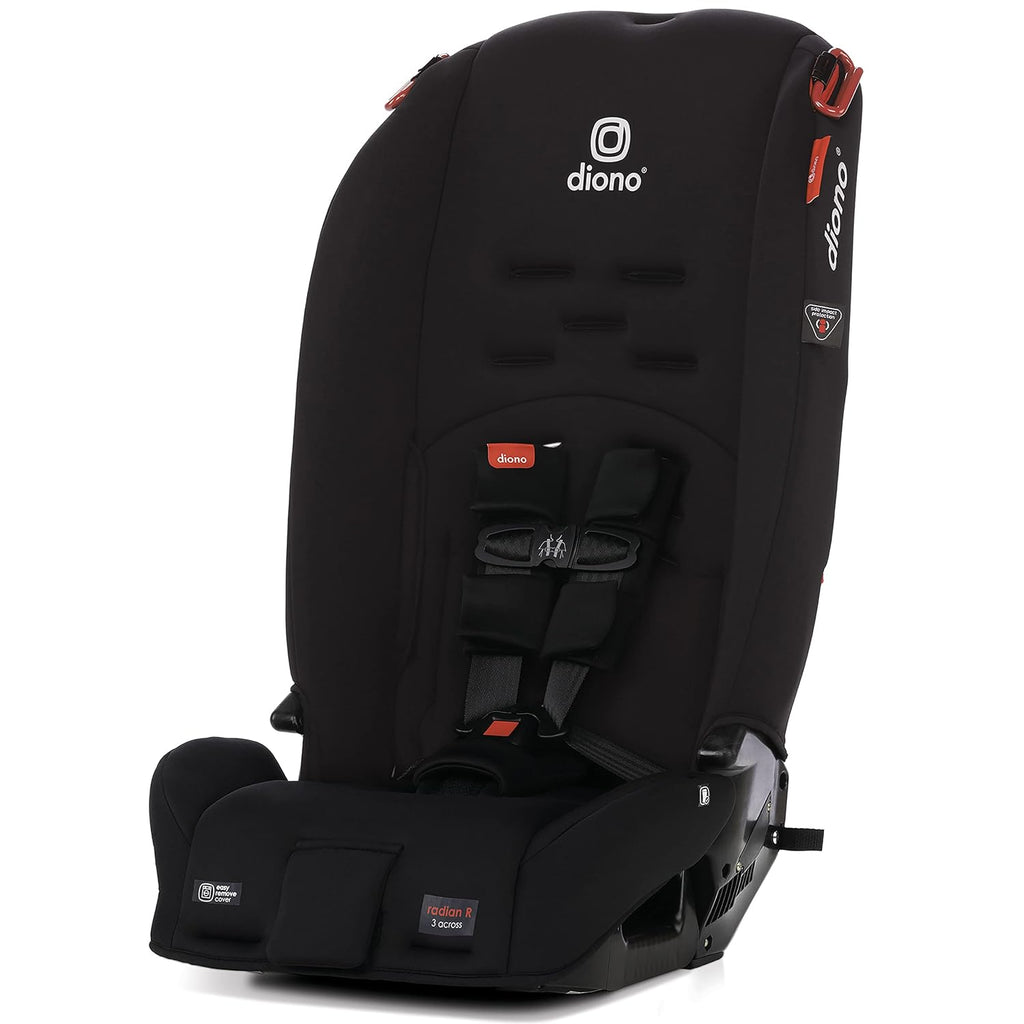 Diono Radian 3R, 3-in-1 Convertible Car Seat, Rear Facing & Forward Facing, 10 Years 1 Car Seat, Slim Fit 3 Across