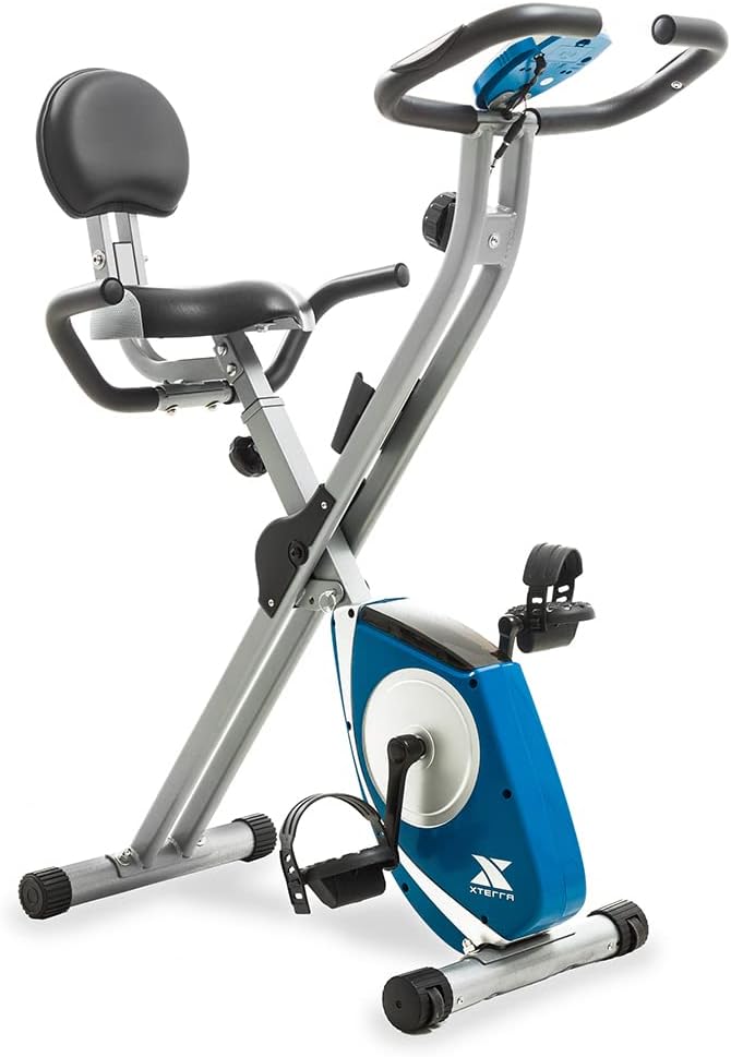 Fitness Folding Exercise Bike, 225 LB Weight Capacity