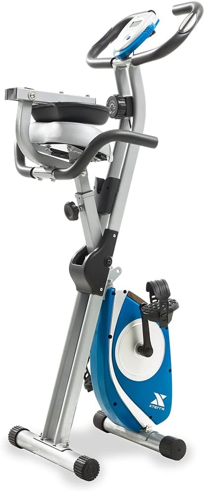 Fitness Folding Exercise Bike, 225 LB Weight Capacity