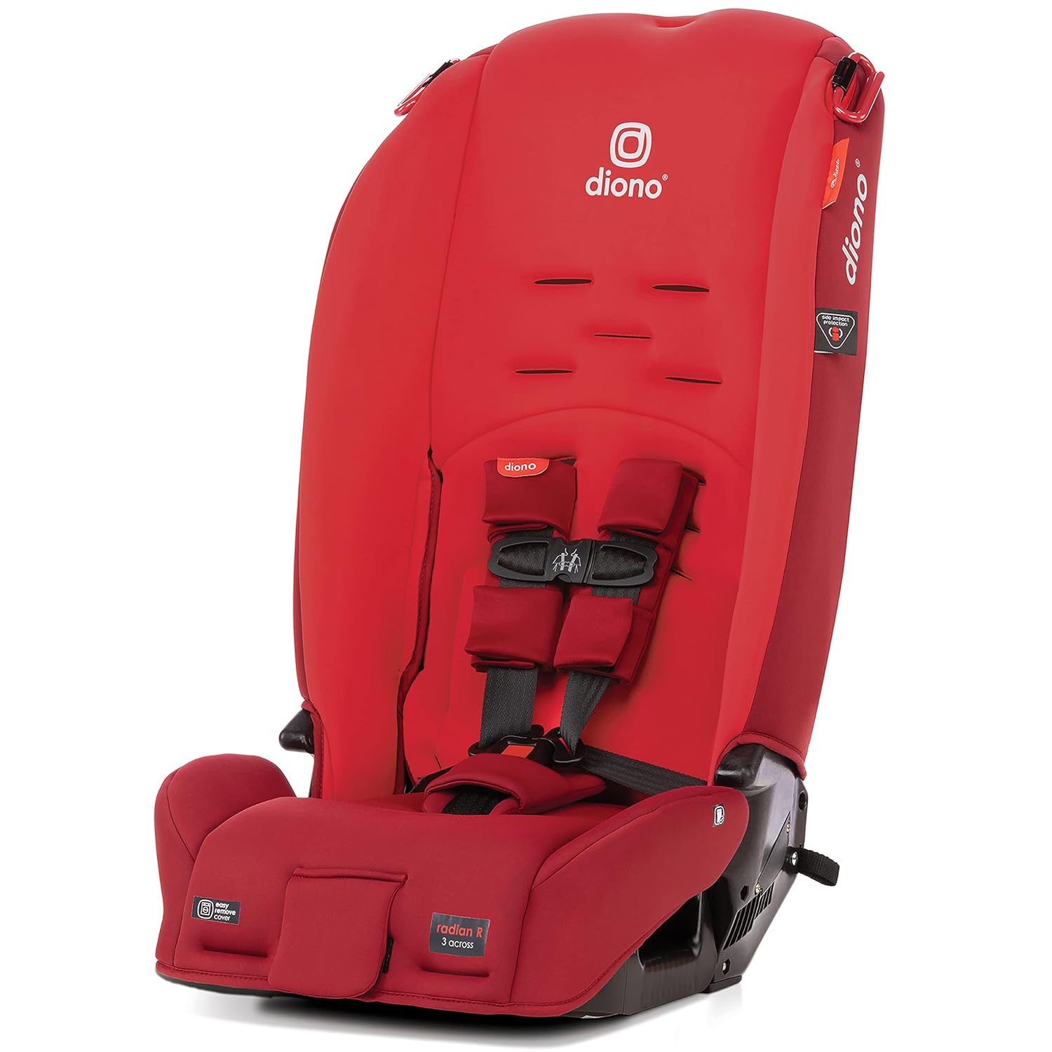 Diono Radian 3R, 3-in-1 Convertible Car Seat, Rear Facing & Forward Facing, 10 Years 1 Car Seat, Slim Fit 3 Across